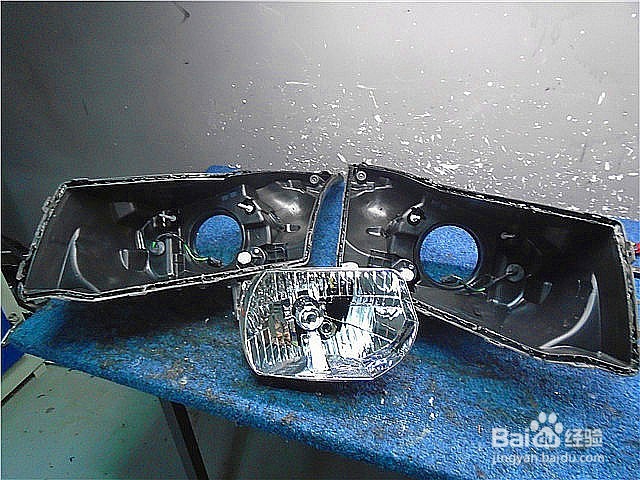 科鲁兹改灯大灯升级原装Q5双光透镜+飞利浦灯泡