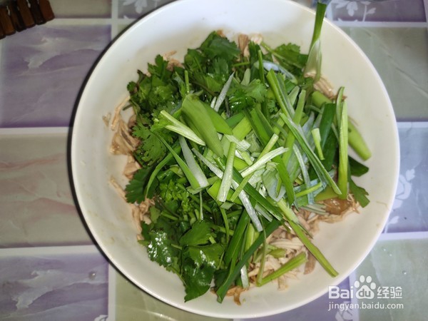 油茶籽油拌鸡丝