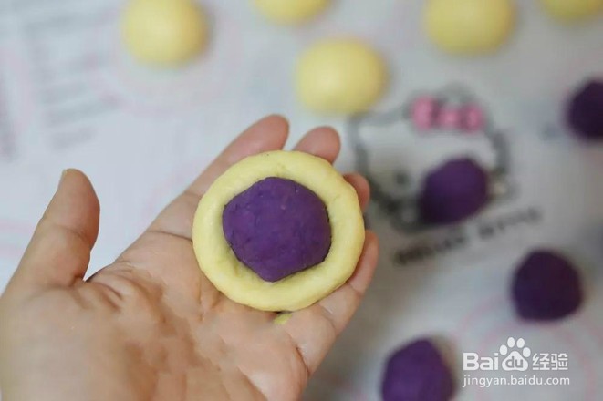 紫薯华夫饼的做法