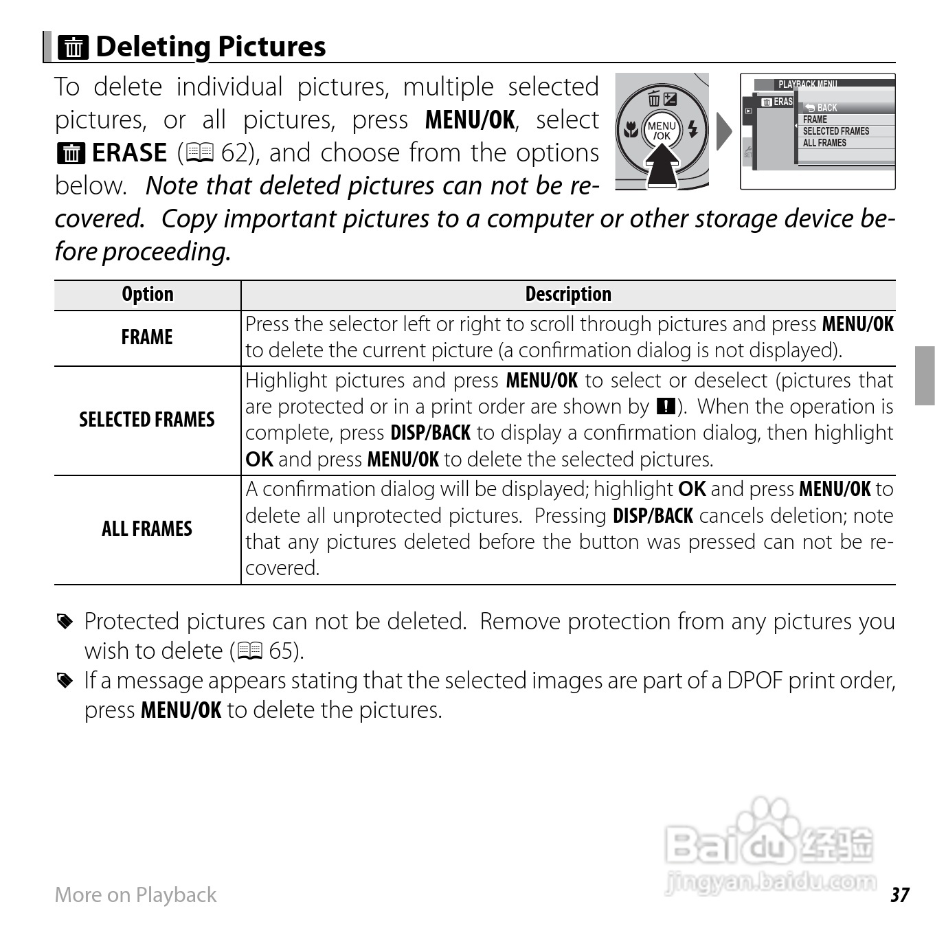 富士FinePix JV200 series数码相机说明书:[6]