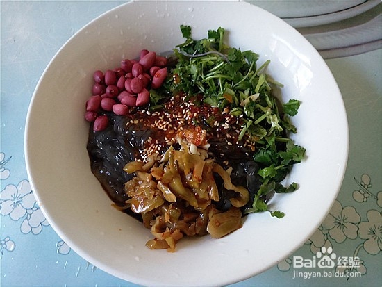 非常好吃的酸辣粉的做法