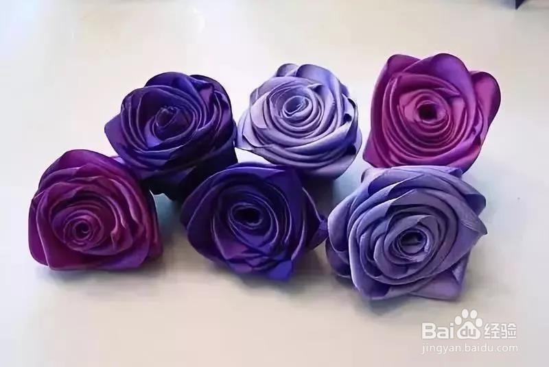随手一根丝带卷出了漂亮的玫瑰，几分钟搞定一朵