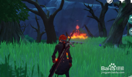 原神奔狼岭四个石灯位置是哪里?