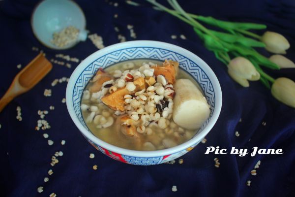 #柏翠辅食节-健康食疗#山药薏米芡实汤