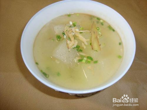 冬瓜虾皮汤的禁忌