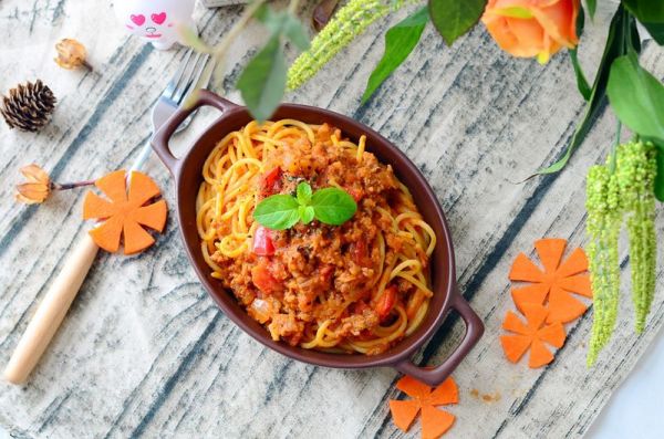 番茄牛肉意大利面