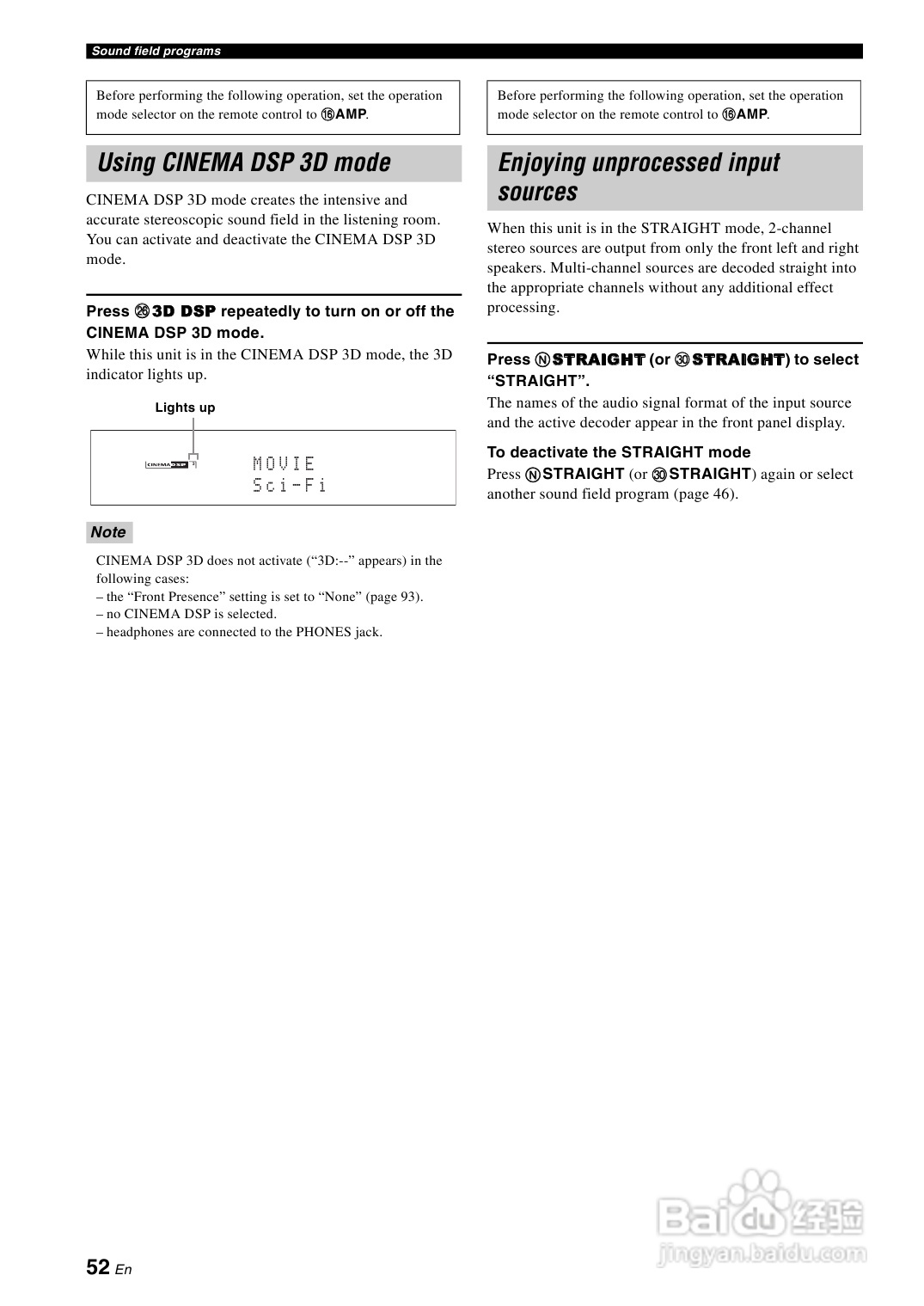 YAMAHA RX-Z7扩音机说明书:[3]