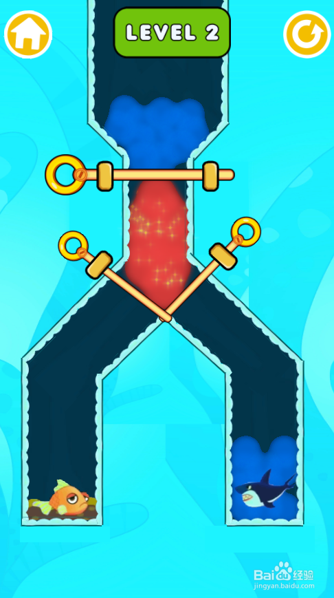 Save The Fish 2的LEVEL 2怎样通关