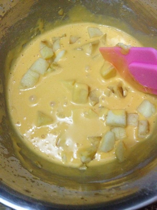 苹果蔓越梅杯子蛋糕