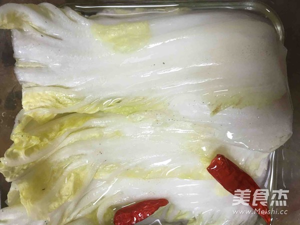 酸辣白菜的做法
