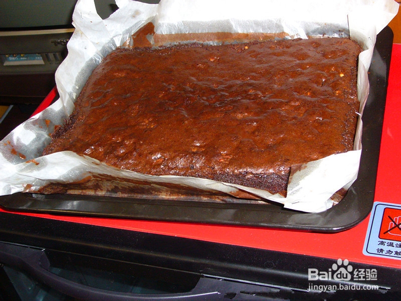 补充热量过暖冬---布朗尼蛋糕