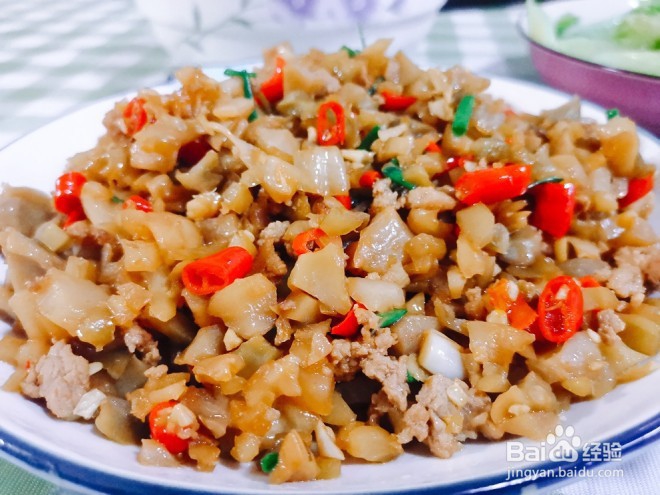 榨菜肉丝了解下