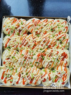 香葱芝士烤肠小面包怎么做好吃