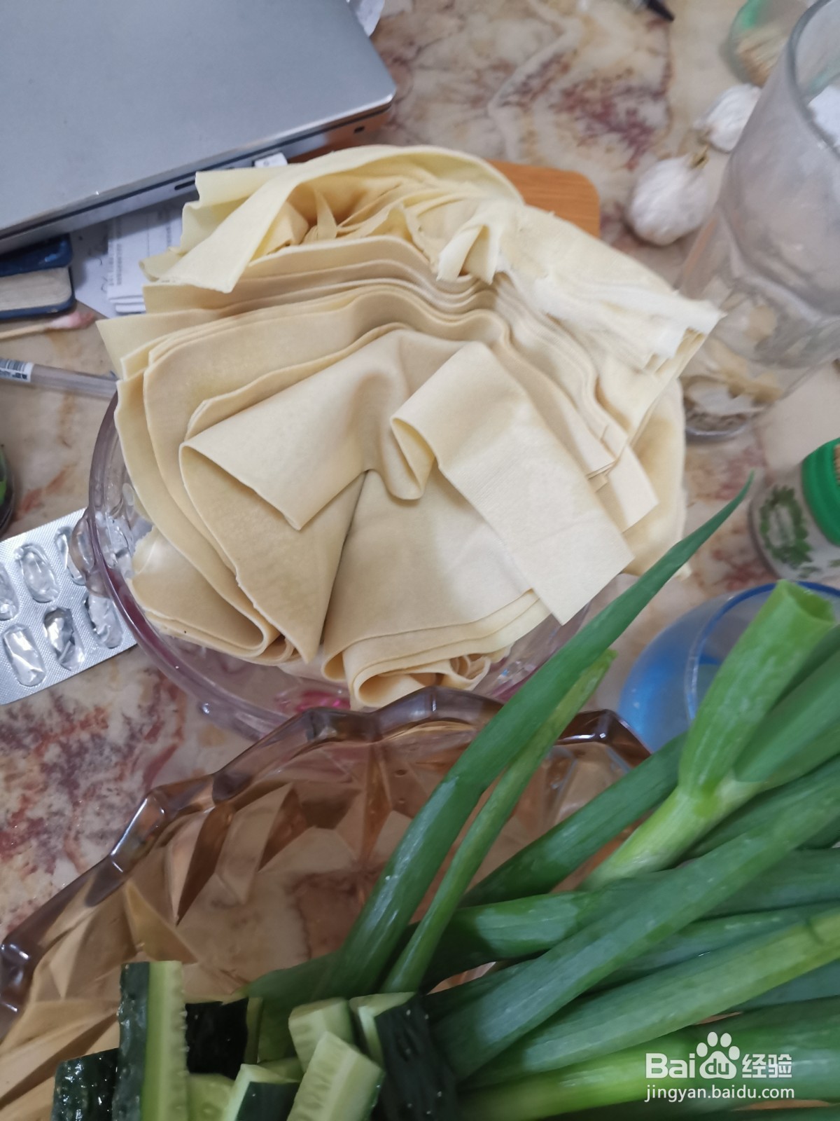 干豆腐拌饭卷