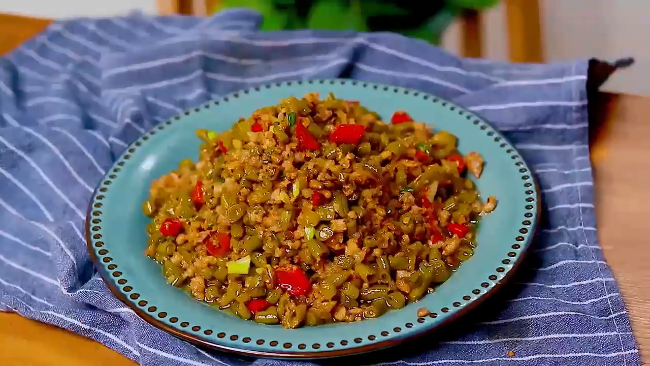 怎样做肉沫炒泡豇豆