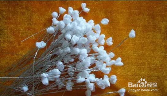 丝网花满天星制作方法