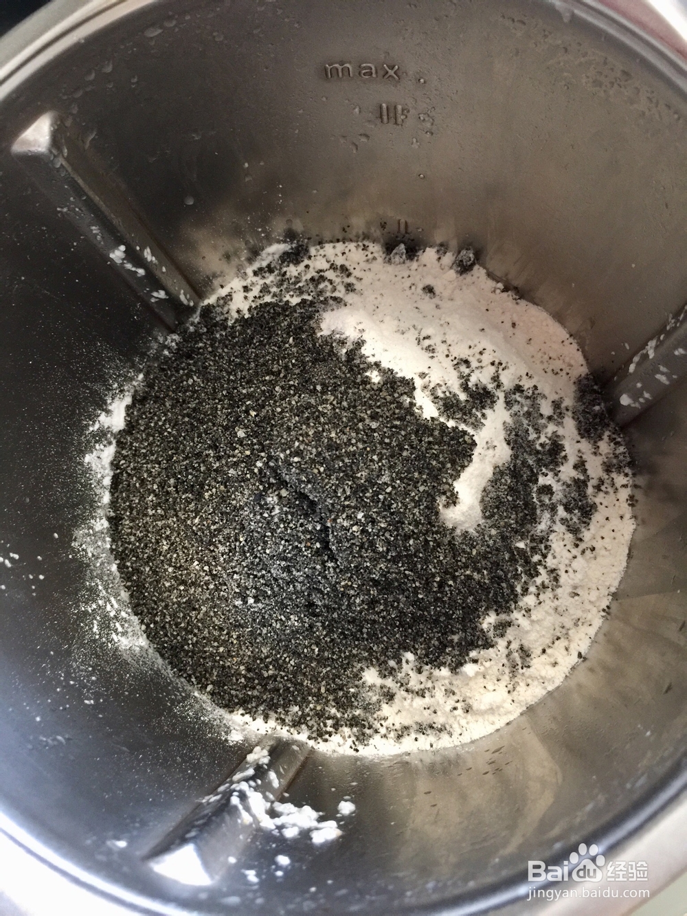 厨爸教你做醪糟黑芝麻馒头