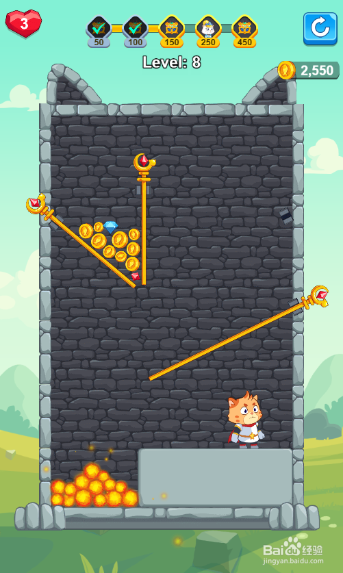 The Adventures of Cat的Level 8怎样过关