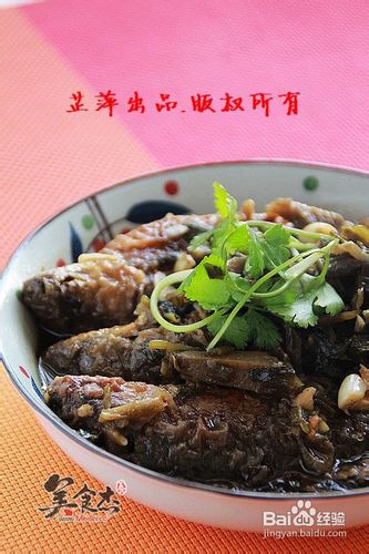 雪菜烧红眼鱼的做法