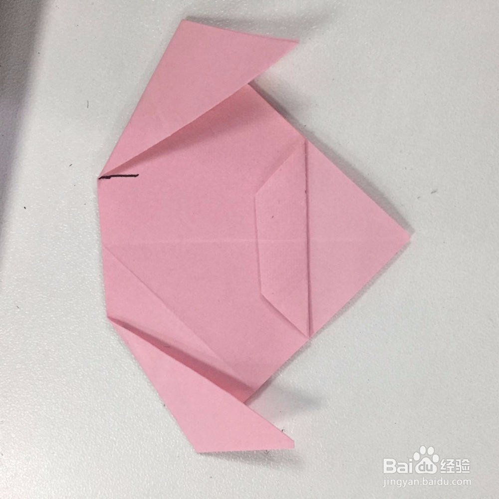 纸折小狗的方法