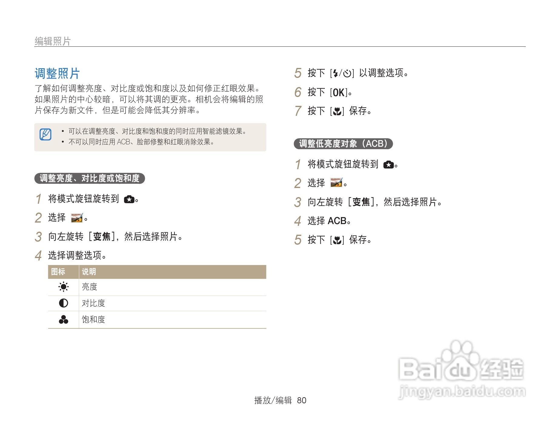 三星WB101数码相机说明书:[9]