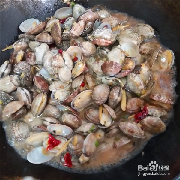 蒜蓉花蛤的做法