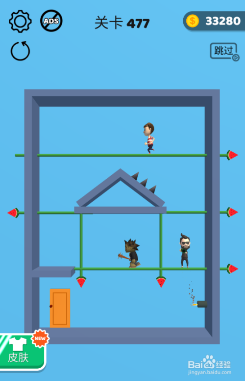 Pin Rescue的关卡477怎样过关