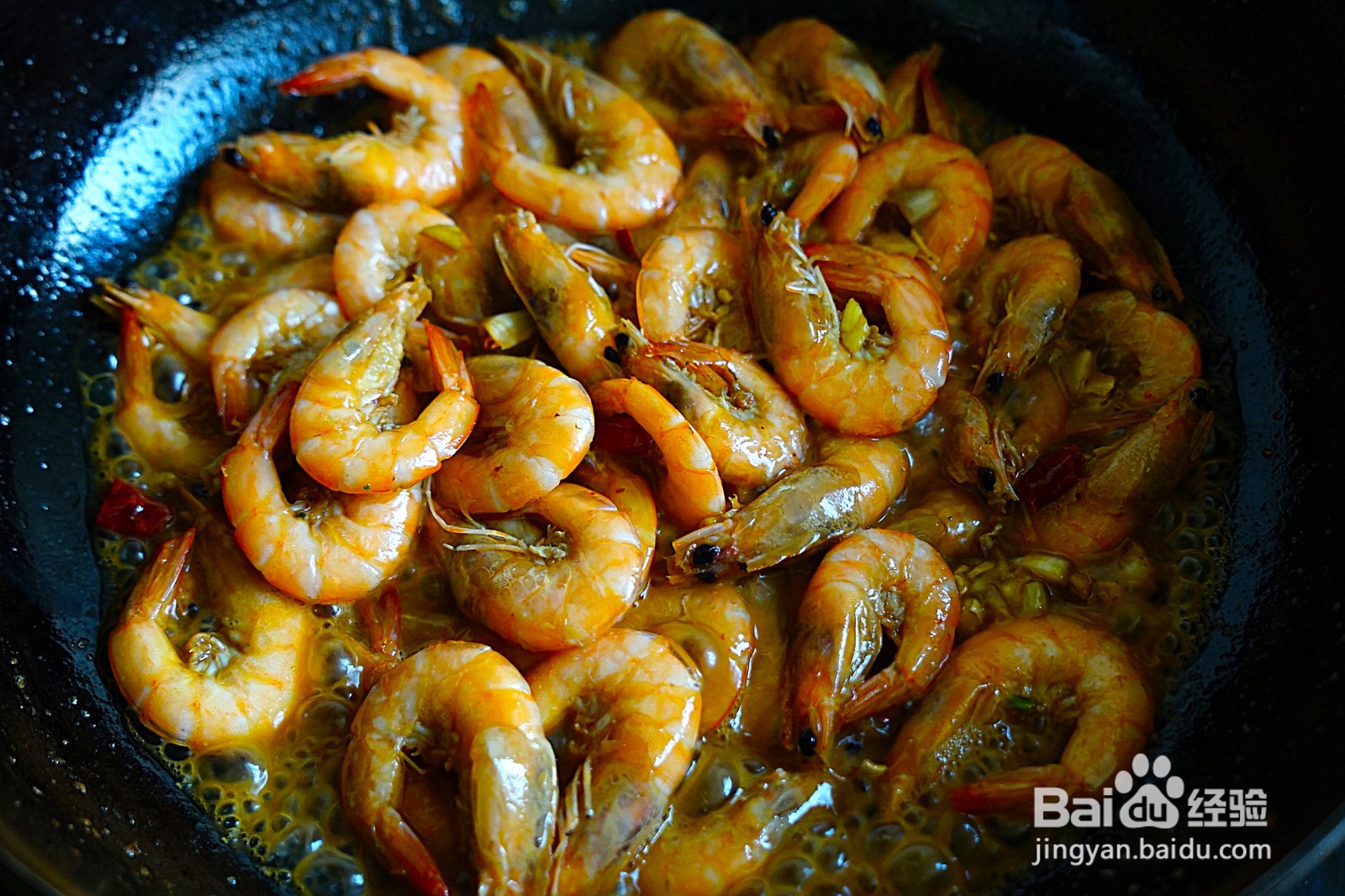 红焖大虾的做法