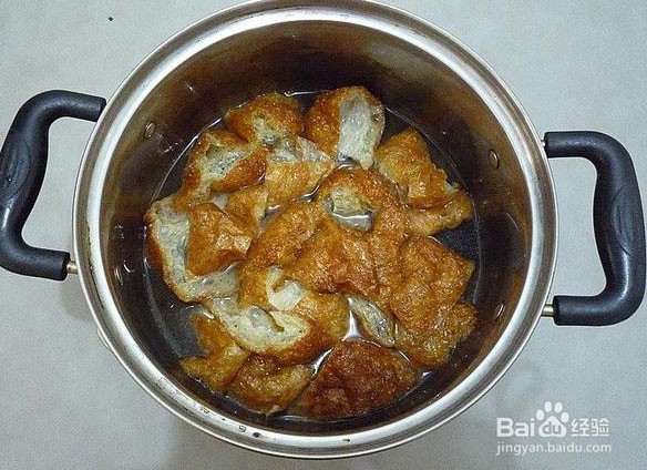 虾仁面筋的做法