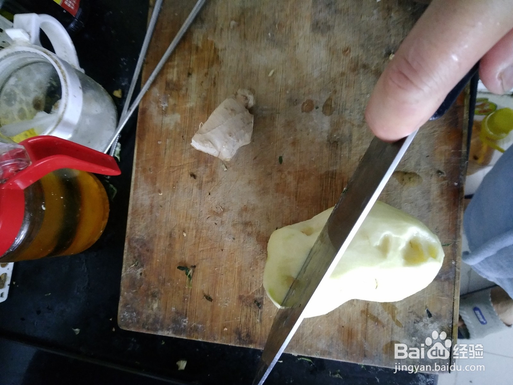 土豆切块去淀粉