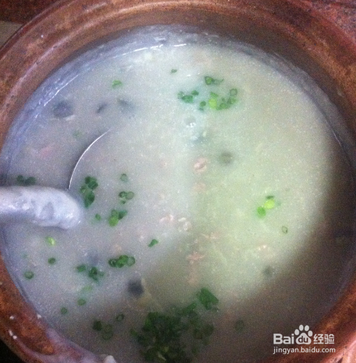 皮蛋瘦肉粥做法