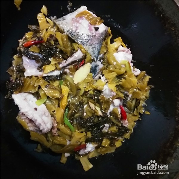酸菜鱼的做法