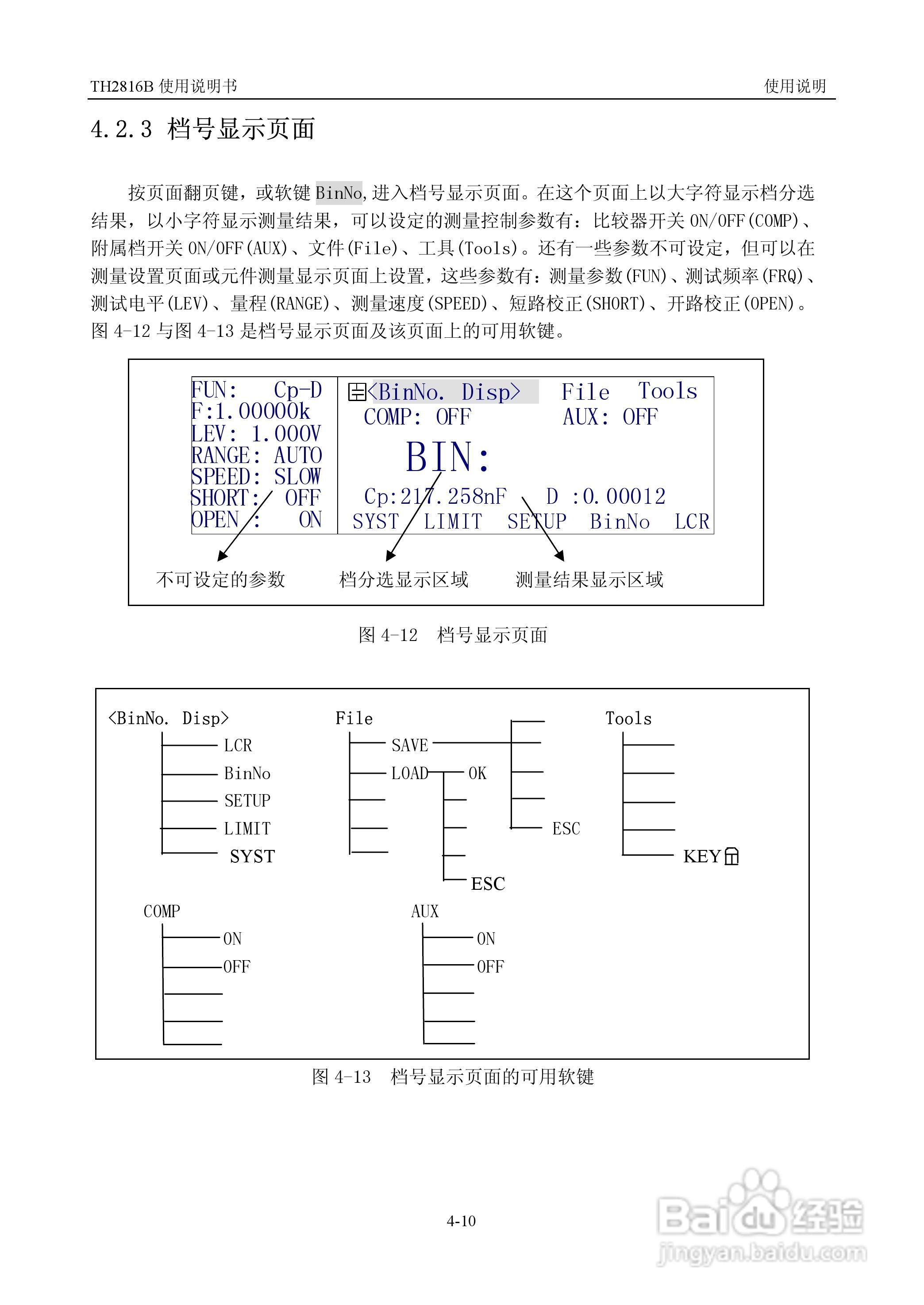 TH2816B型LCR数字电桥使用说明书:[3]