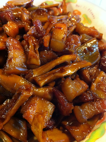 笋干啤酒焖五花