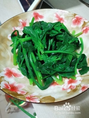 如何做菠菜炒鸡蛋