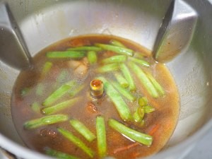 豆角焖面的做法