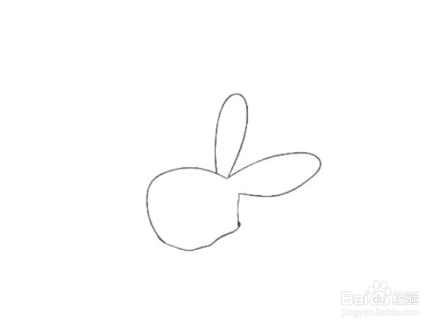 如何画卡通兔子的简笔画