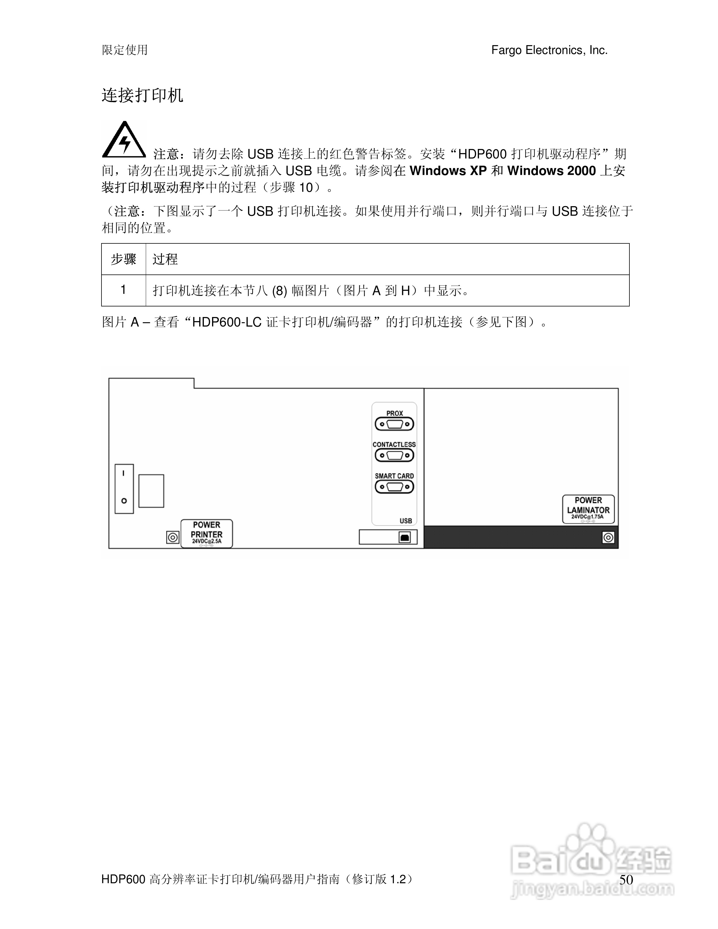 HDP600高分辨率证卡打印机用户指南:[5]