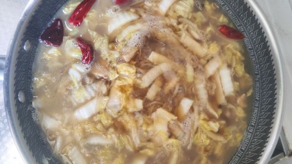 猪肉白菜炖粉条