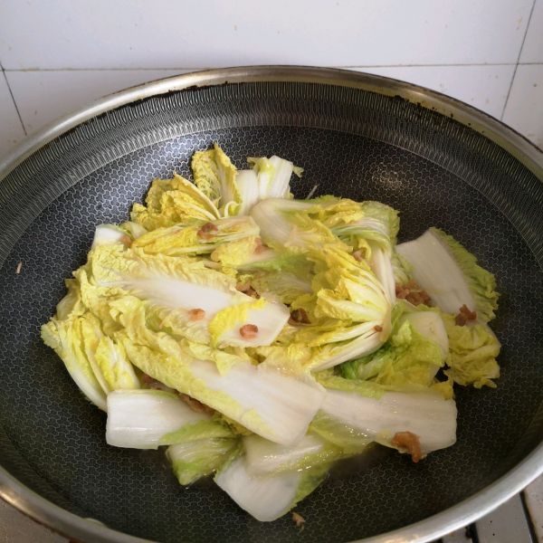 清炒海米娃娃汤菜