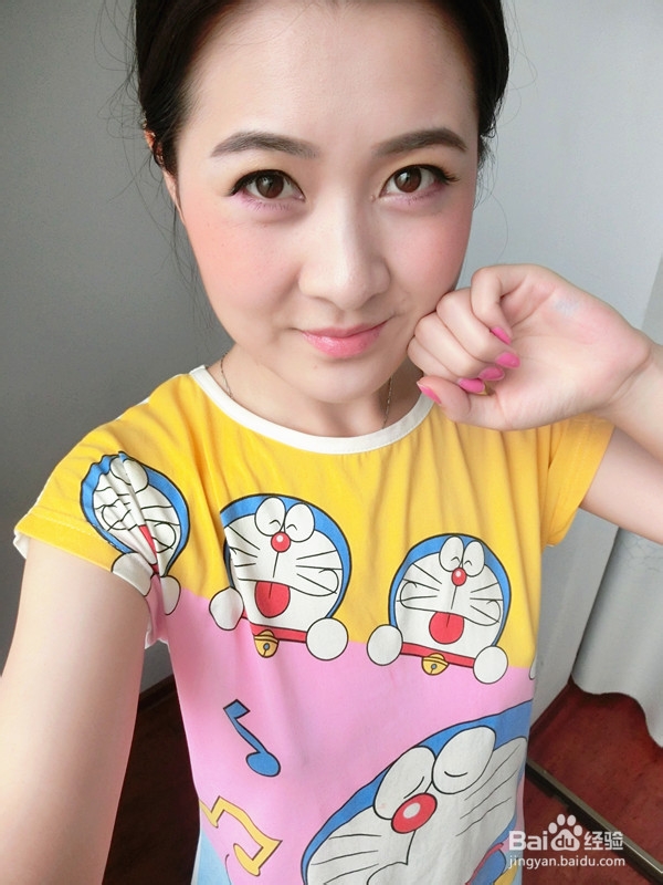 夏季水润蜜桃妆