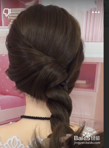 漂亮的酒会发型