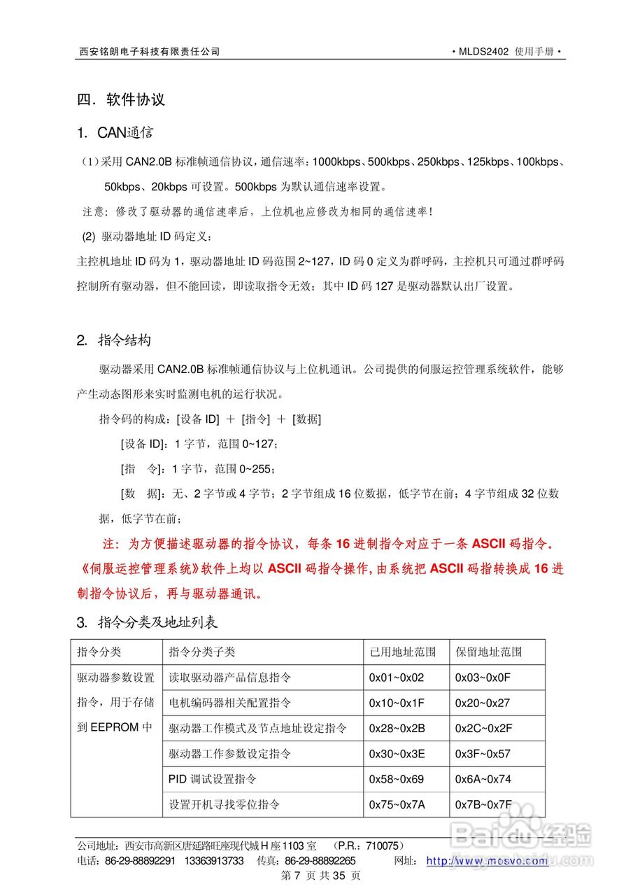 铭朗科技MLDS2402直流伺服驱动器说明书:[1]