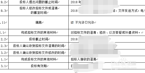 招标文件中的需要重点关注的内容有哪些