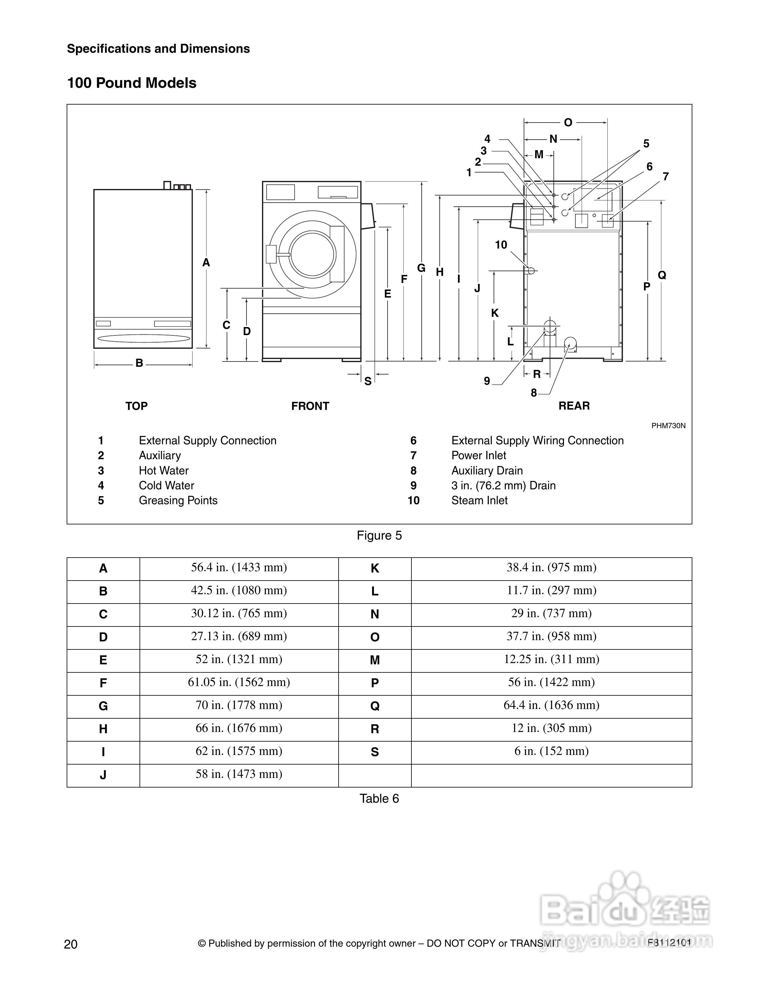 CISSELL　CP060PHN1洗脱机安装说明书:[3]