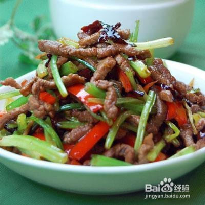 棒棒哒干煸牛肉丝