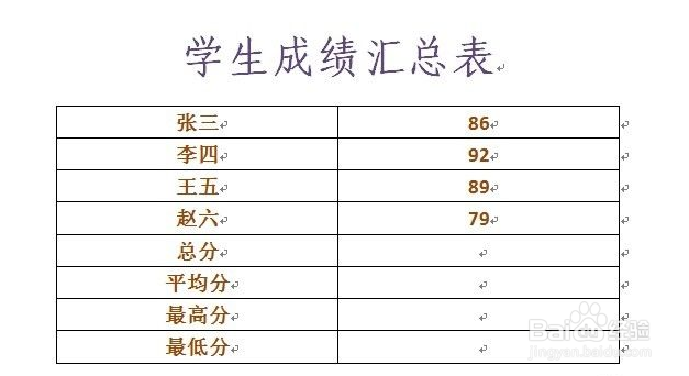 Word怎么引用函数对表格数据进行计算