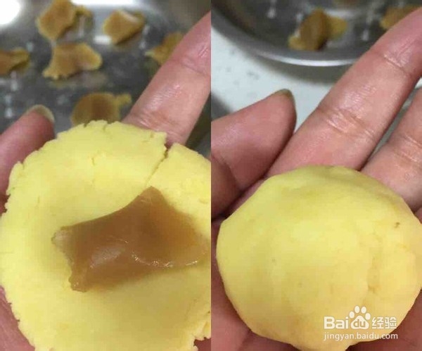 莲蓉绿豆糕的做法