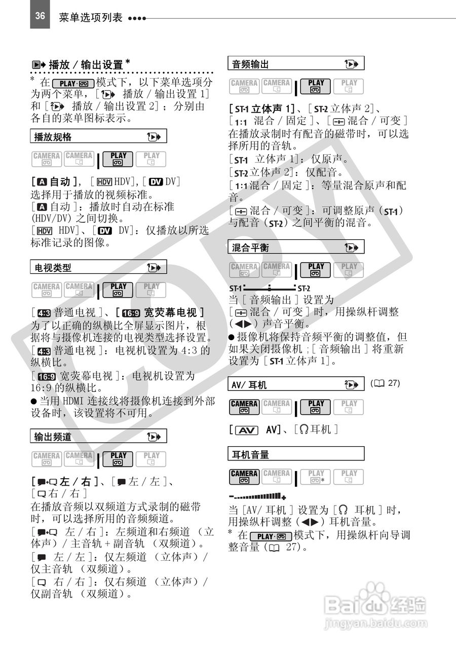 佳能HV30数码摄像机使用说明书:[4]