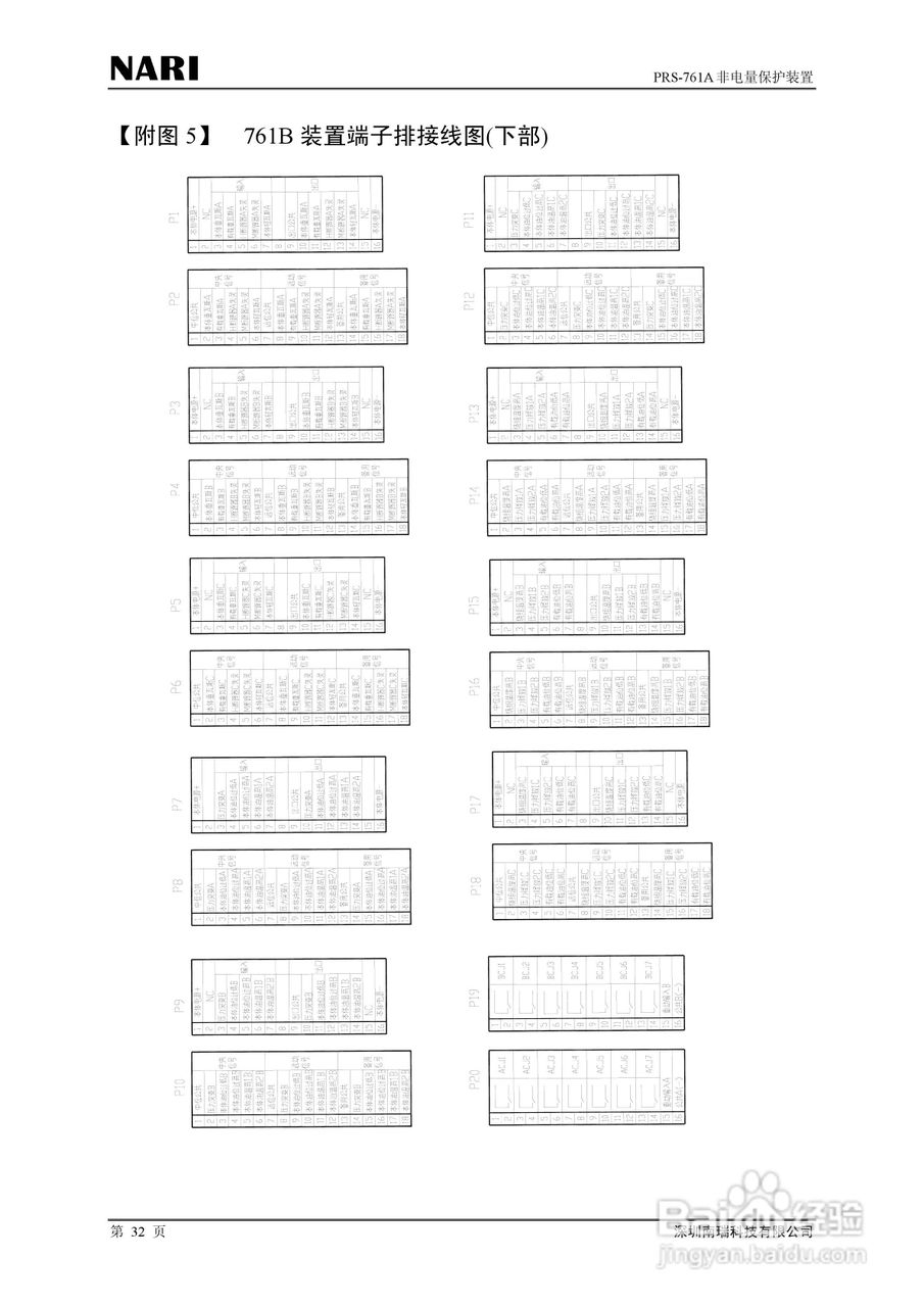 PRS-761非电量保护装置技术说明书:[4]